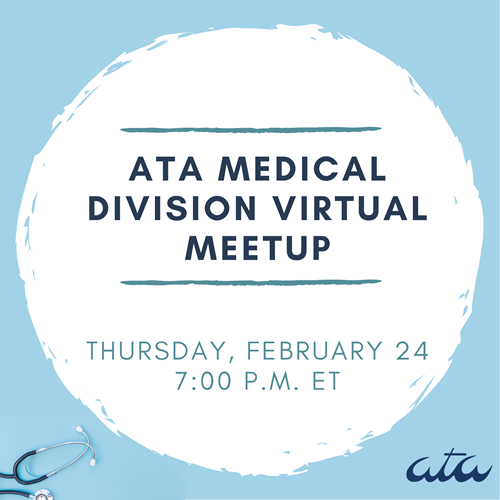ATA Medical Division Meetup