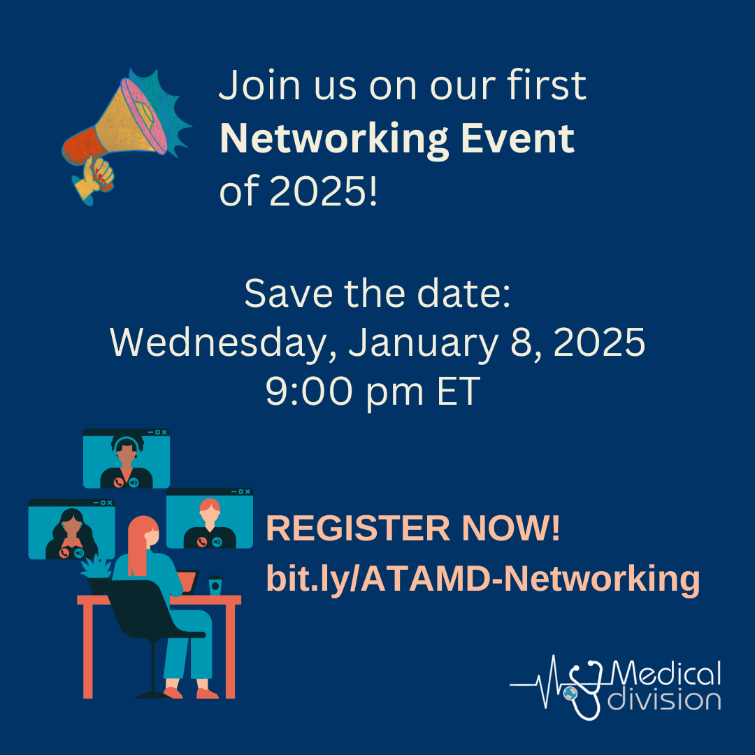 January Networking Topics January Networking Meetup – ATA Medical Division