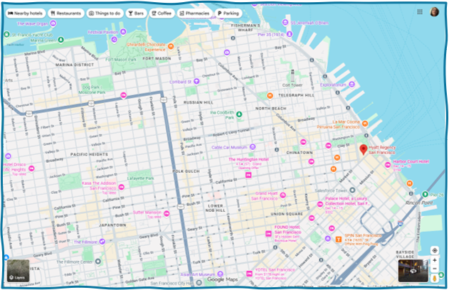 Google Maps San Francisco